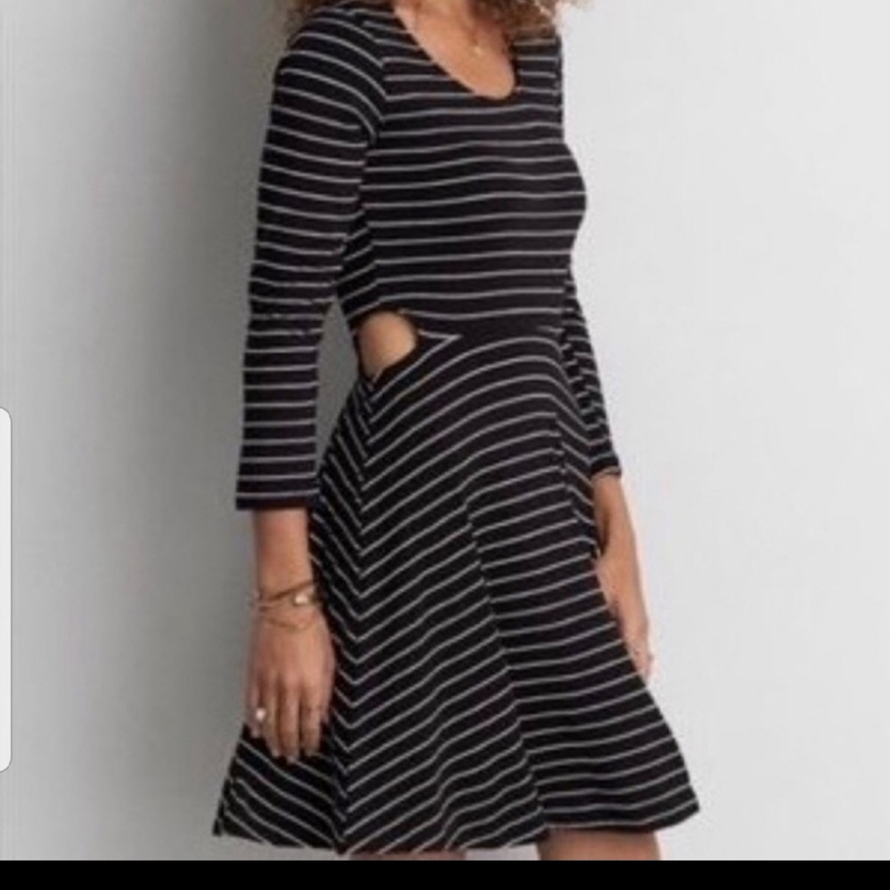 American Eagle Outfitters Stripped Dress Small